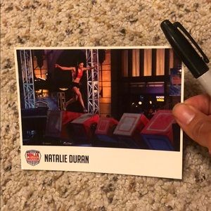 Ninja Natalie Signed Postcard